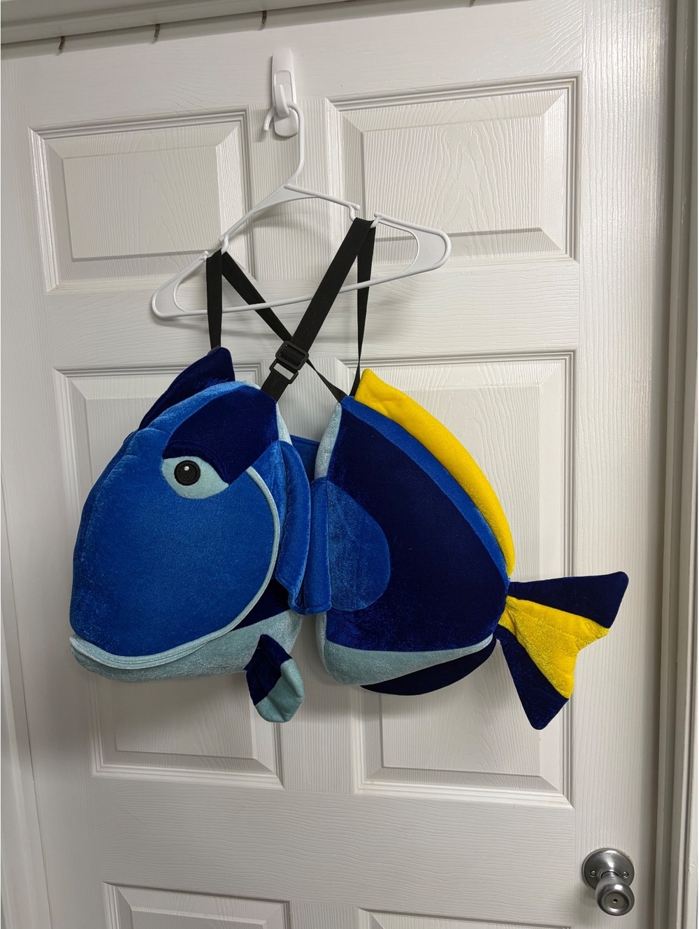 Dory Blue Fish Plush Kids Halloween Costume One Size 3T-7 Adjustable